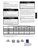 Preview for 3 page of Bryant Evolution 180A Installation Instructions Manual