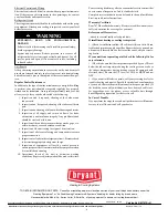 Preview for 4 page of Bryant EVOLUTION 707D Owner'S Information Manual