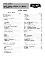 Bryant Evolution Extreme 186CNV Service Manual preview