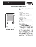 Bryant EVOLUTION Zone Control SYSTXBBUIZ01-B Installation Instructions Manual предпросмотр