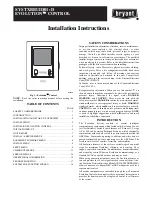 Preview for 1 page of Bryant SYSTXBBUID01--D Installation Instructions Manual