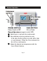 Preview for 6 page of Bryant TSTATBBPQ501 User'S Information Manual