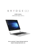 Brydge 12.3 User Manual preview