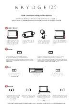 Preview for 2 page of Brydge 12.9 User Manual