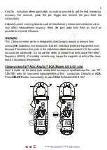 Preview for 6 page of Brymen BM031 User Manual