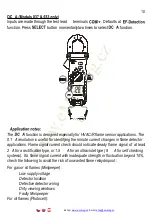 Preview for 11 page of Brymen BM031 User Manual