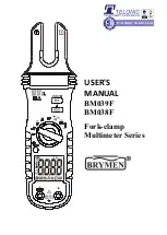Brymen BM038F User Manual preview