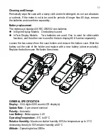 Preview for 12 page of Brymen BM110M User Manual