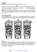 Preview for 7 page of Brymen BM230 Series User Manual