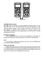 Preview for 16 page of Brymen BM231 User Manual