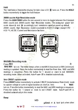 Preview for 12 page of Brymen BM830 Series User Manual