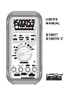 Brymen BM857 User Manual preview
