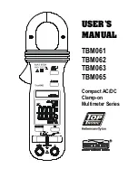 Brymen TBM061 User Manual preview