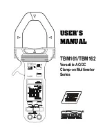 Предварительный просмотр 1 страницы Brymen TBM161 User Manual