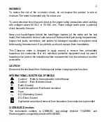 Preview for 3 page of Brymen TBM161 User Manual