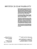 Preview for 10 page of Bryston 3B-st Owner'S Manual