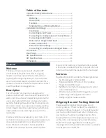 Preview for 3 page of Bryston 3B3 Owner'S Manual