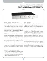 Предварительный просмотр 2 страницы Bryston B-60 SST Brochure & Specs