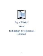 Preview for 1 page of Bryte IPX User Manual