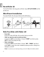 Предварительный просмотр 6 страницы Bryton Rider 20+ Quick Start Manual