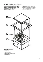 Preview for 3 page of BS Bodensteckdosen Systemtechnik 85 E Series Instruction Manual