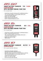 Preview for 28 page of BS Charger 700546 Instruction Manual