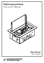 BS 33 E Series Instruction Manual предпросмотр