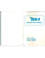 BSA 1966 Victor Ehduro Instruction Manual preview