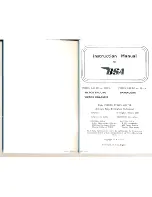 Preview for 2 page of BSA 1967 B44 Victor Enduro Instruction Manual