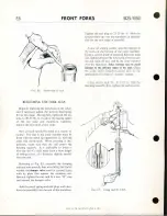 Предварительный просмотр 108 страницы BSA 1971 B25SS Gold Star Workshop Manual