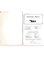 Preview for 2 page of BSA b25 series Instruction Manual