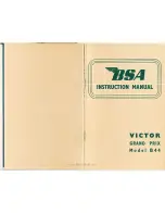 Preview for 1 page of BSA Victor grand prix b44 Instruction Manual