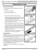 Предварительный просмотр 14 страницы BSC 615L Operating Instructions Manual