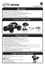 BSDracing BT1001 Quick Start Manual предпросмотр