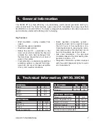 Preview for 7 page of bsg Savio FP User Manual And Instructions