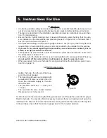 Preview for 11 page of bsg Savio plus combi User Manual And Instructions