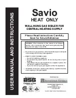 bsg Savio User Manual And Instructions предпросмотр