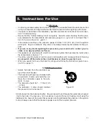 Предварительный просмотр 11 страницы bsg Savio User Manual And Instructions