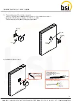 Предварительный просмотр 2 страницы BSi iTRACE Installation Manual