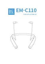 BSL BeethoSOL EM-C110 Instruction Manual preview