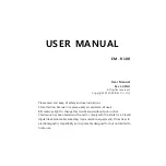 Предварительный просмотр 24 страницы BSL EM-R100 User Manual