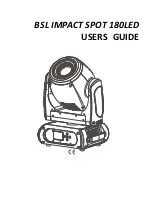 Предварительный просмотр 1 страницы BSL Impact 6 LED Eye User Manual