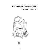 Предварительный просмотр 1 страницы BSL Impact Beam 17R User Manual