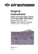 BSL STRAUTMANN Magnon CFS 430 Original Instructions Manual предпросмотр