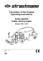 Предварительный просмотр 1 страницы BSL Strautmann Sherpa 1201 Translation Of The Original Operating Instructions