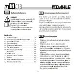 Preview for 73 page of BSM Dahle 250 Instructions Manual