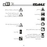 Preview for 81 page of BSM Dahle 250 Instructions Manual