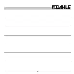 Preview for 95 page of BSM Dahle 250 Instructions Manual