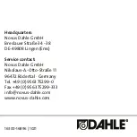 Preview for 96 page of BSM Dahle 250 Instructions Manual