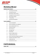 Предварительный просмотр 4 страницы BSP CG 180 Operating Manual